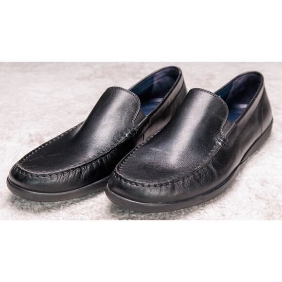 Cole Haan Lovell 2 Black Leather Loafers Grand OS Slip On Mens Size 11 main image 6